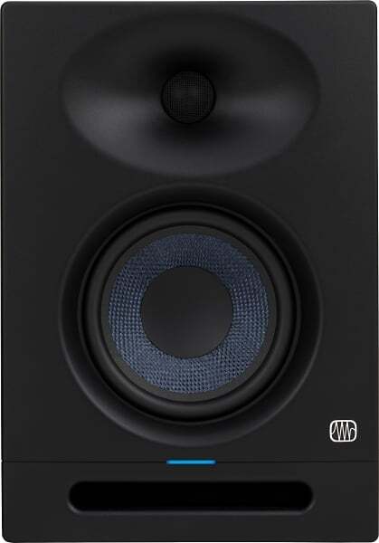 ERIS STUDIO 5 5.25-INCH 2-WAY ACTIVE STUDIO MONITORS WITH EBM WAVEGUIDE,48 HZ TO 20 KHZ FREQUENCY RESPONSE